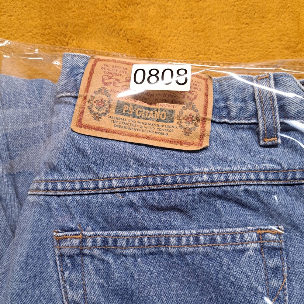 P.S. Gitano Mom Jeans Women 29 Blue Excellent High Rise Tapered 90s Vintage - Picture 11 of 11